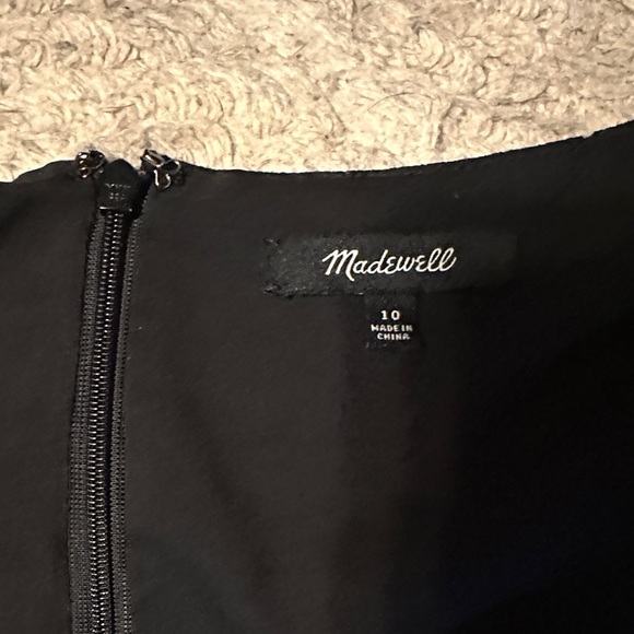 Madewell Black polka dot dress - Picture 2 of 3